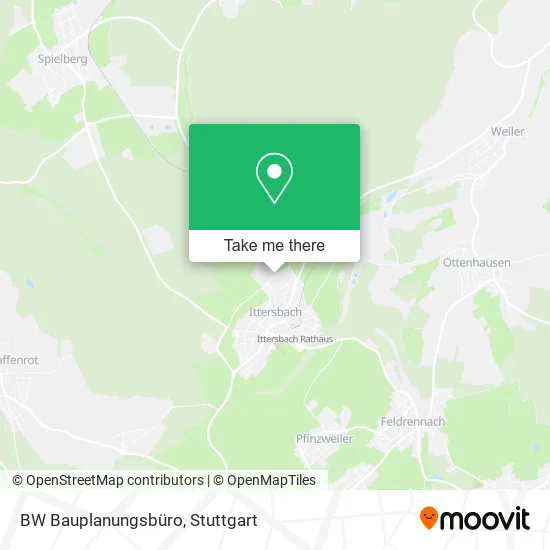 Карта BW Bauplanungsbüro