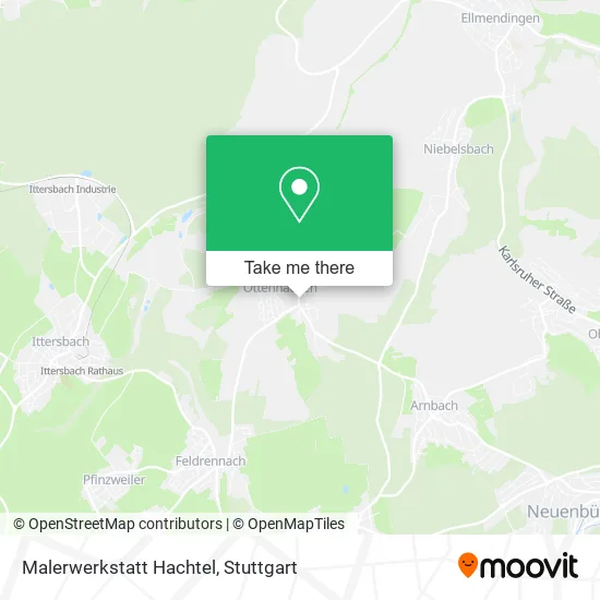 Карта Malerwerkstatt Hachtel