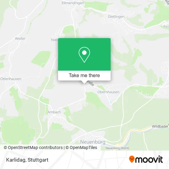 Карта Karlidag