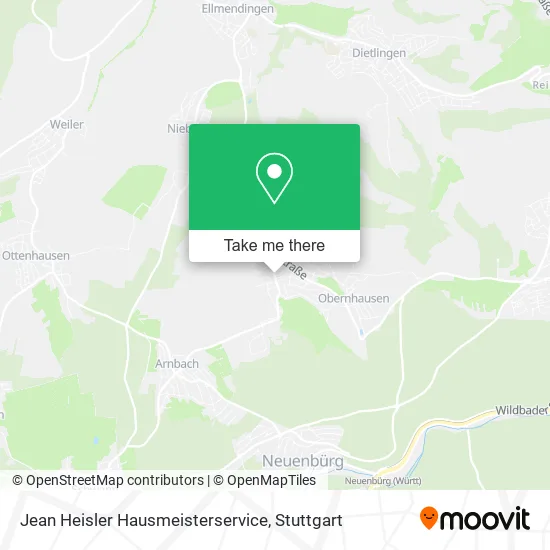 Карта Jean Heisler Hausmeisterservice