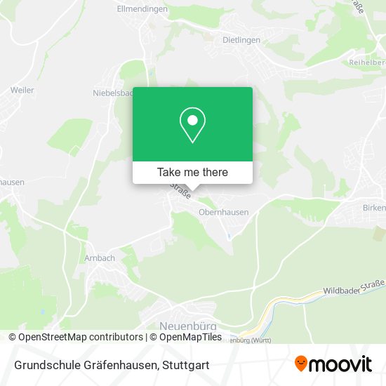 Карта Grundschule Gräfenhausen