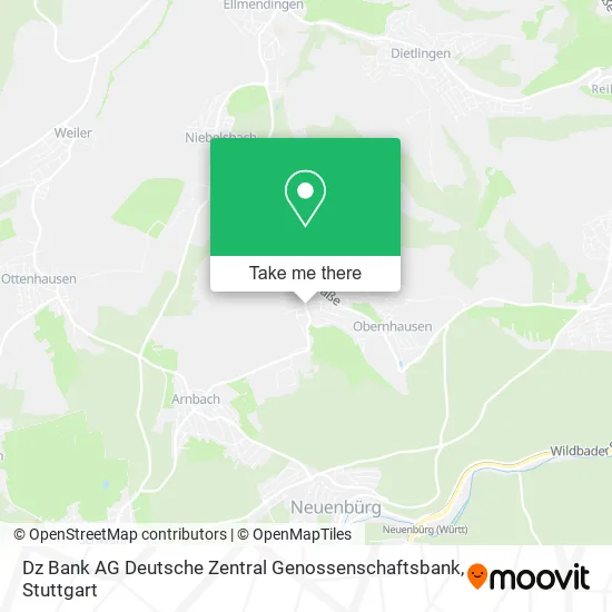 Карта Dz Bank AG Deutsche Zentral Genossenschaftsbank