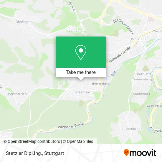Карта Stetzler Dipl.Ing.