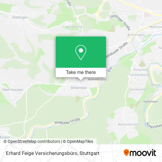 Карта Erhard Feige Versicherungsbüro