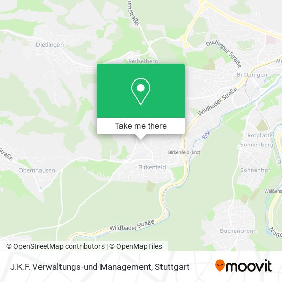 Карта J.K.F. Verwaltungs-und Management