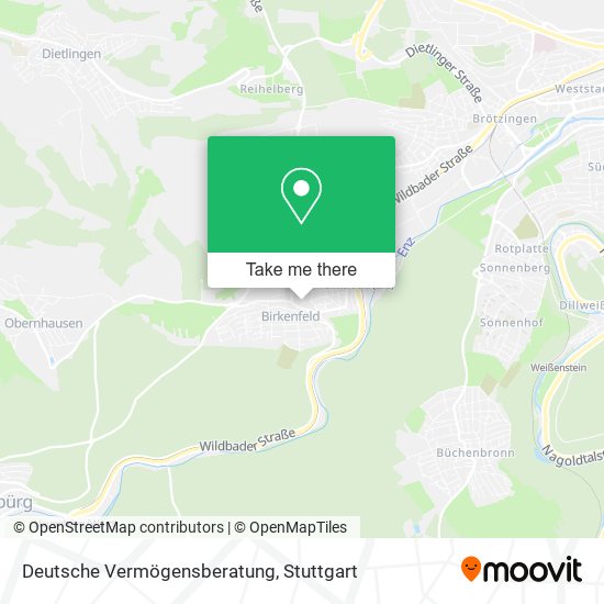 Deutsche Vermögensberatung map