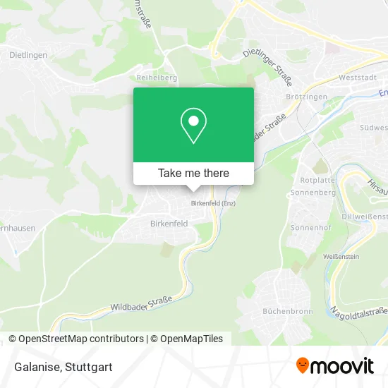 Galanise map