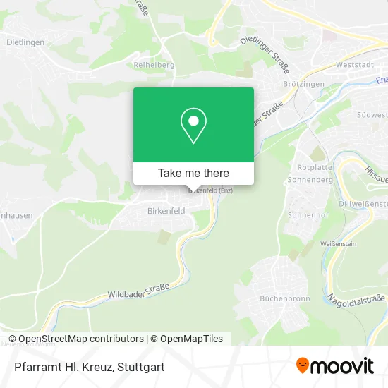 Карта Pfarramt Hl. Kreuz