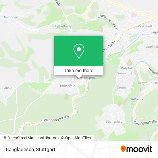 Карта Bangladesch