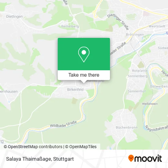 Карта Salaya Thaimaßage