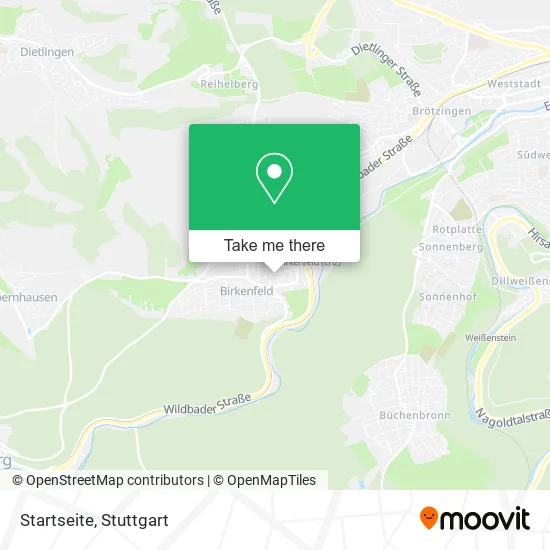 Карта Startseite