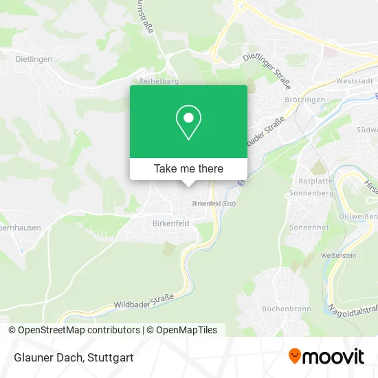Карта Glauner Dach