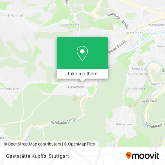 Карта Gaststätte Kupfi's