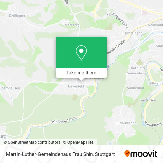 Карта Martin-Luther-Gemeindehaus Frau Shin