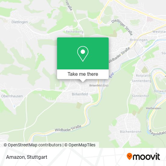 Amazon map