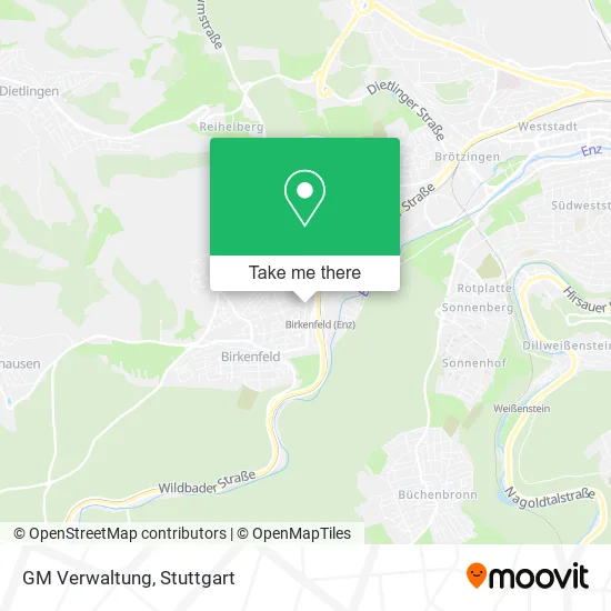 Карта GM Verwaltung