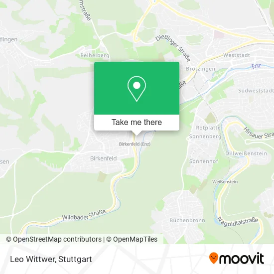 Карта Leo Wittwer
