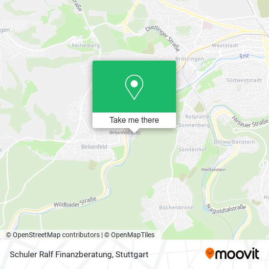 Карта Schuler Ralf Finanzberatung