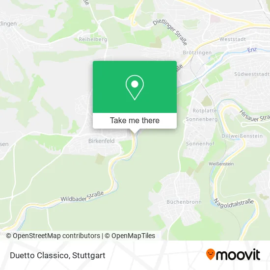 Карта Duetto Classico