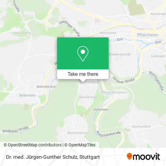 Карта Dr. med. Jürgen-Gunther Schulz