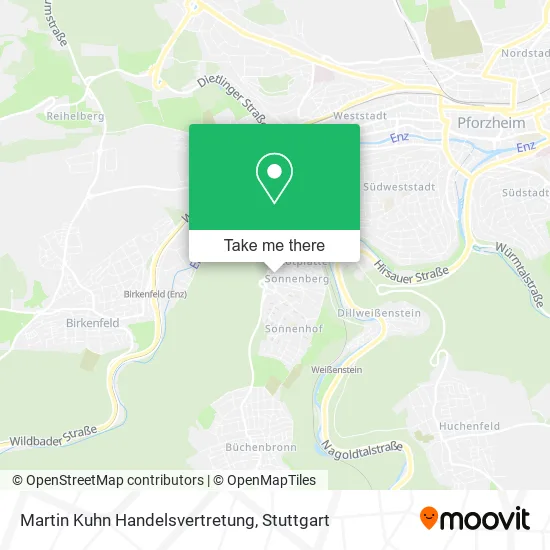 Карта Martin Kuhn Handelsvertretung