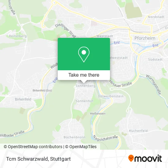 Карта Tcm Schwarzwald