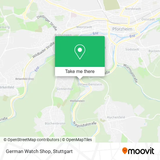 Карта German Watch Shop