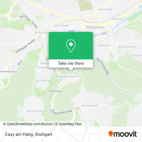 Карта Easy am Hang
