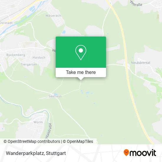 Карта Wanderparkplatz