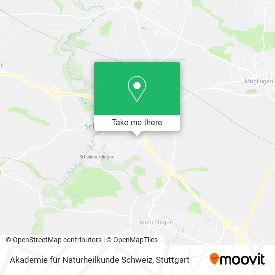 Карта Akademie für Naturheilkunde Schweiz