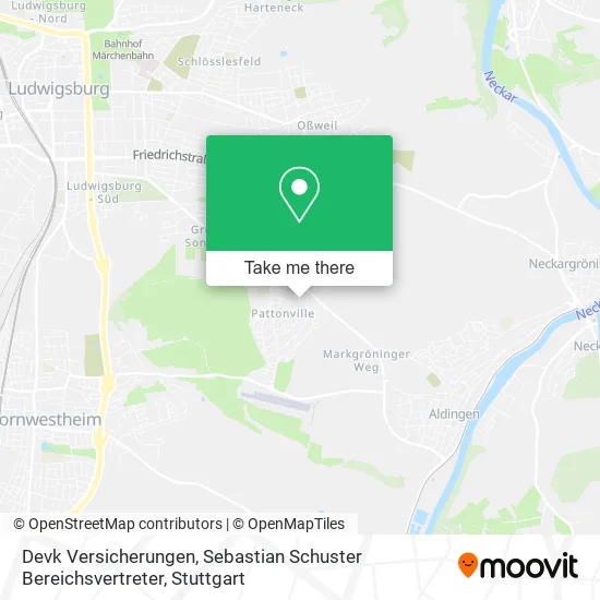 Карта Devk Versicherungen, Sebastian Schuster Bereichsvertreter