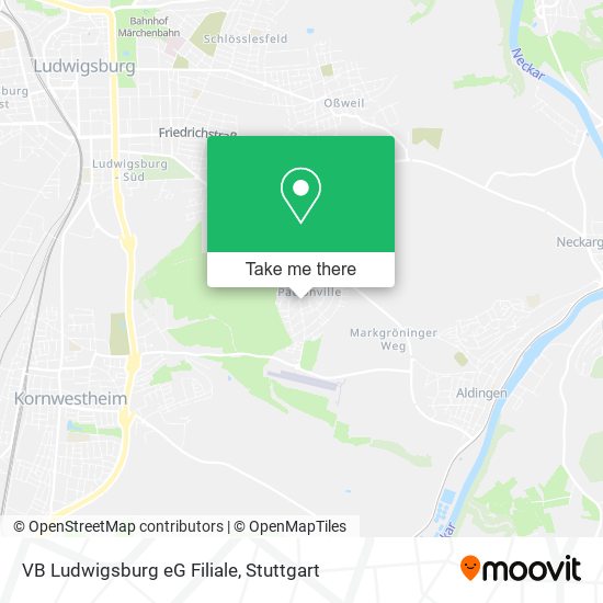 Карта VB Ludwigsburg eG Filiale