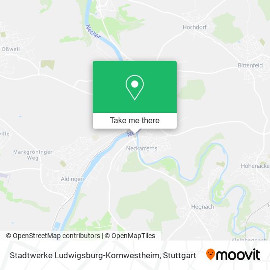 Stadtwerke Ludwigsburg-Kornwestheim map