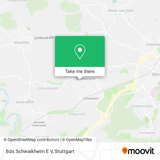 Карта Bds Schwaikheim E V