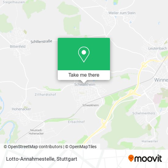 Lotto-Annahmestelle map