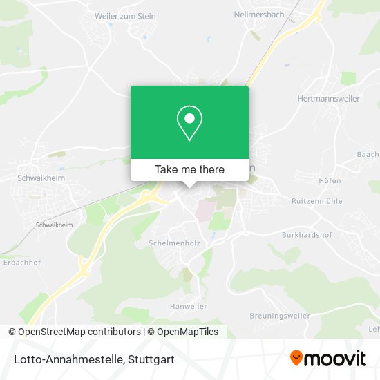 Lotto-Annahmestelle map