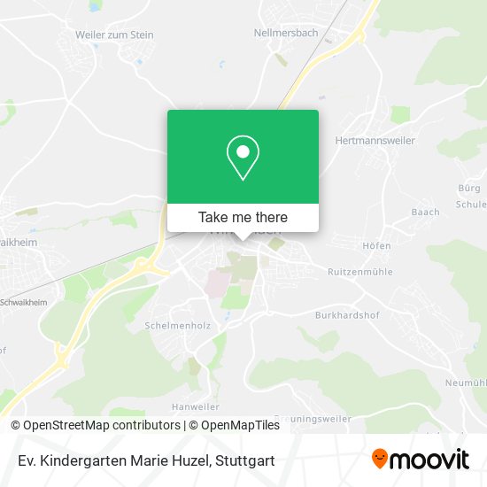 Ev. Kindergarten Marie Huzel map