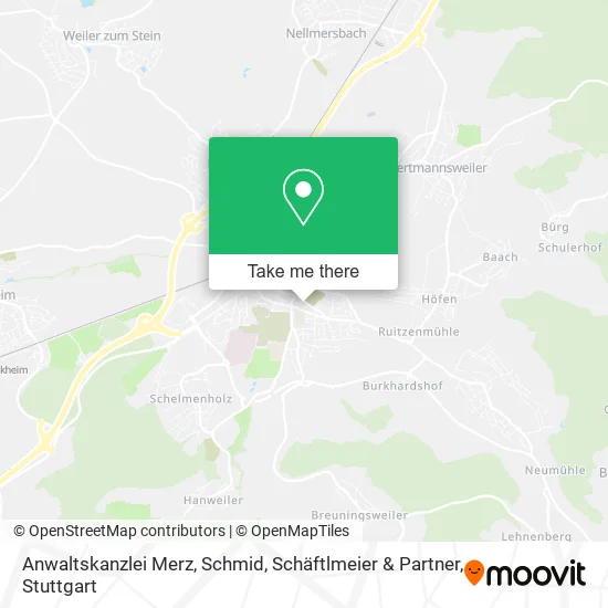 Карта Anwaltskanzlei Merz, Schmid, Schäftlmeier & Partner