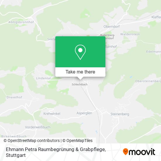 Ehmann Petra Raumbegrünung & Grabpflege map