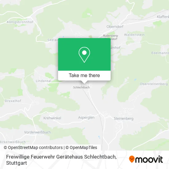 Карта Freiwillige Feuerwehr Gerätehaus Schlechtbach