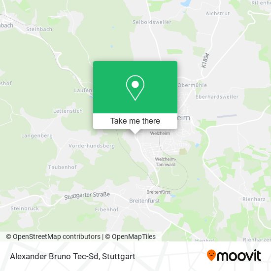 Alexander Bruno Tec-Sd map