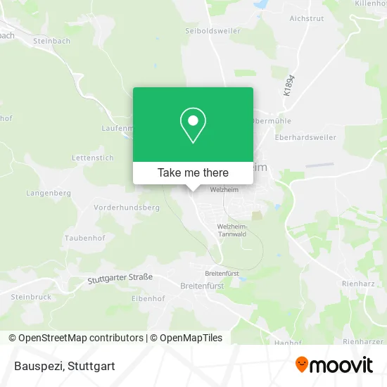 Карта Bauspezi