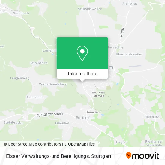 Карта Elsser Verwaltungs-und Beteiligungs