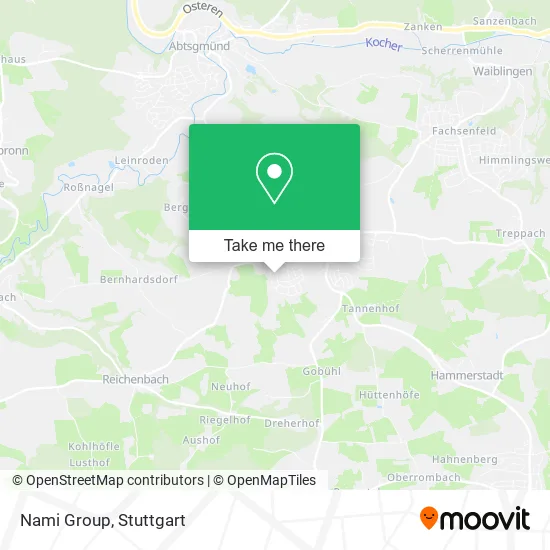 Карта Nami Group