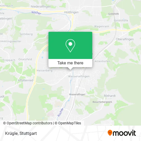 Карта Krügle