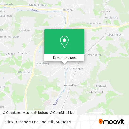 Карта Miro Transport und Logistik