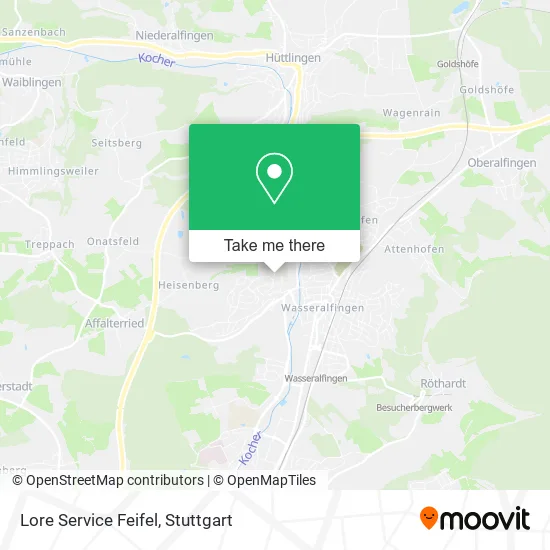 Карта Lore Service Feifel