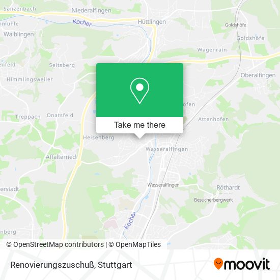 Renovierungszuschuß map