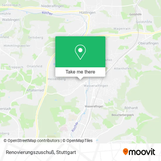 Карта Renovierungszuschuß