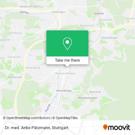 Dr. med. Anke Pätzmann map